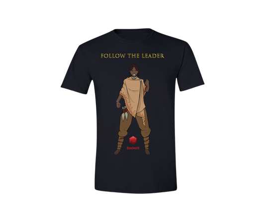 Fatima follow the leader black shirt
